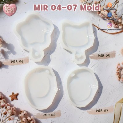 Mirror molds MIR 01-07 / Silicone Mold / Epoxy Resin Mold