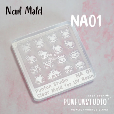 Pokemon Mix Nail Decoration Mold