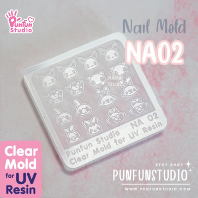 Pokemon Mix Nail Decoration Mold