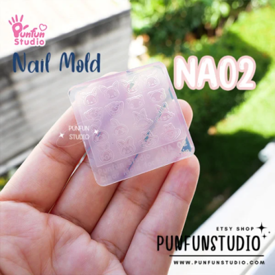 Pokemon Mix Nail Decoration Mold