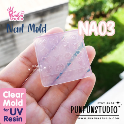 Eevee Mix Nail Decoration Mold