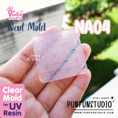 Pokemon Mix Nail Decoration Mold