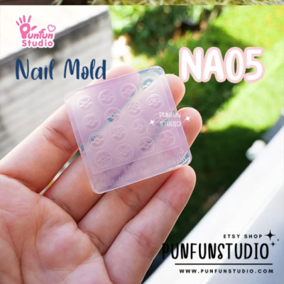 Mix Ball pokemon  Nail Decoration Mold