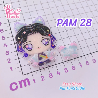 PAM 28 Shinob Slayer Mold / Painting Anime Mold / Silicone Mold