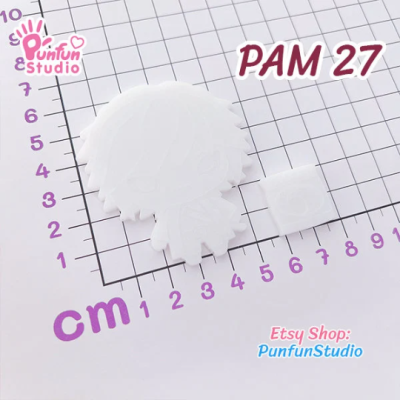 PAM 27 Gi Slayer Mold / Painting Anime Mold / Silicone Mold