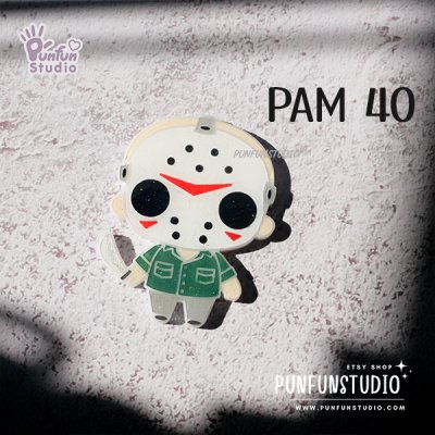 PAM 40 Jason Mold / Painting Anime Mold / Silicone Mold