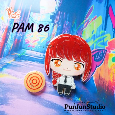 PAM 86 Maki Mold / Chainsaw / Painting Anime Mold / Silicone Mold