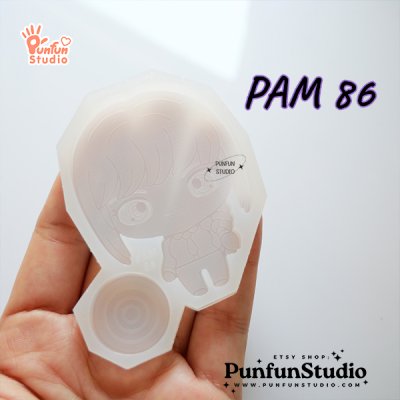 PAM 86 Maki Mold / Chainsaw / Painting Anime Mold / Silicone Mold