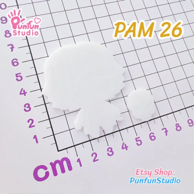 PAM 26 Zenit Slayer Mold / Painting Anime Mold / Silicone Mold