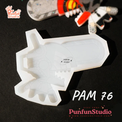 PAM 76 Chainsaw Devil Mold / Painting Anime Mold / Silicone Mold