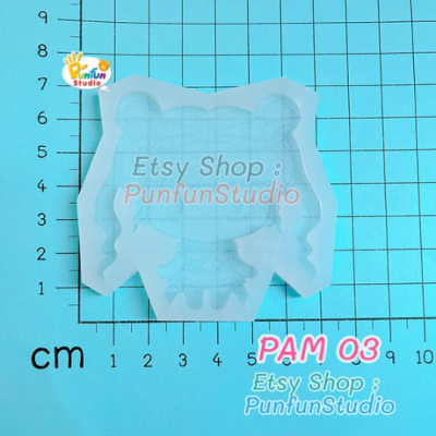PAM 03 Super S Moon Mold / Sailor / Painting Anime Mold / Silicone Mold
