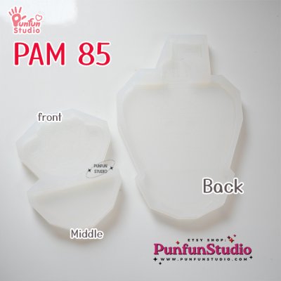 PAM 85 Pirate Ship Mold / Painting Anime Mold / Silicone Mold