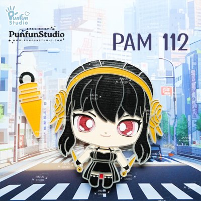 PAM 112 Yo Spy Mom Mold / Painting Anime Mold / Silicone Mold