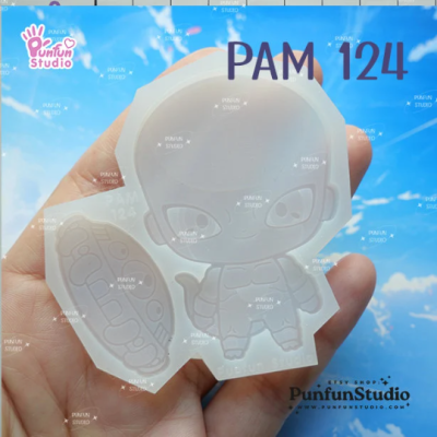 PAM 124 Dragon Fighter / Anime Mold / Silicone Mold