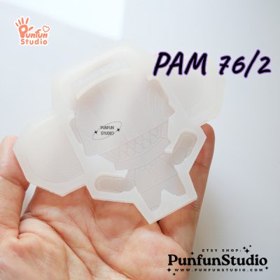PAM 76/2 Chainsaw Devil Mold / Painting Anime Mold / Silicone Mold