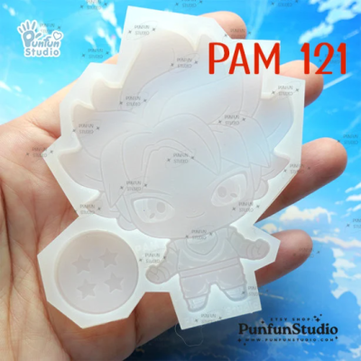 PAM 121 Dragon Fighter / Anime Mold / Silicone Mold