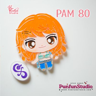 PAM 80 Nam Pirate Mold / Painting Anime Mold / Silicone Mold