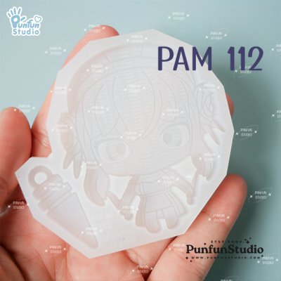PAM 112 Yo Spy Mom Mold / Painting Anime Mold / Silicone Mold