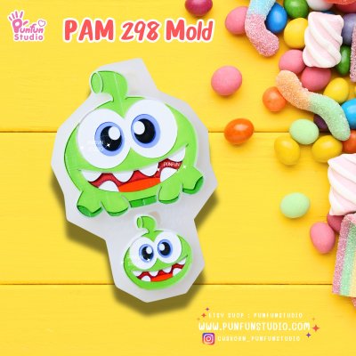 Little Green Monster Silicone Mold