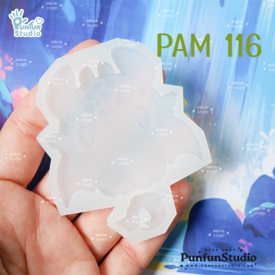 PAM 116 Toothless Mold / Night Fury / Painting Anime Mold / Silicone Mold