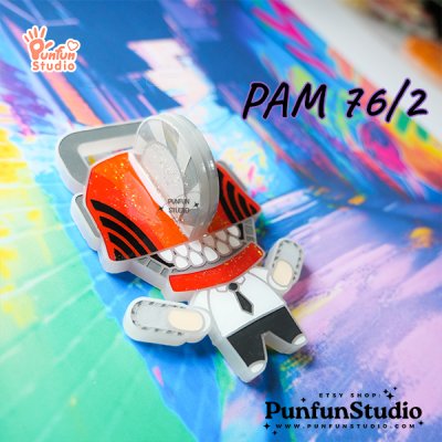 PAM 76/2 Chainsaw Devil Mold / Painting Anime Mold / Silicone Mold