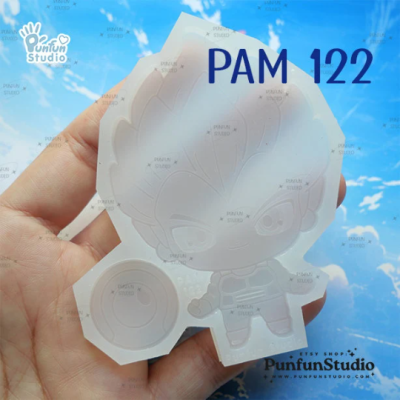 PAM 122 Dragon Fighter / Anime Mold / Silicone Mold