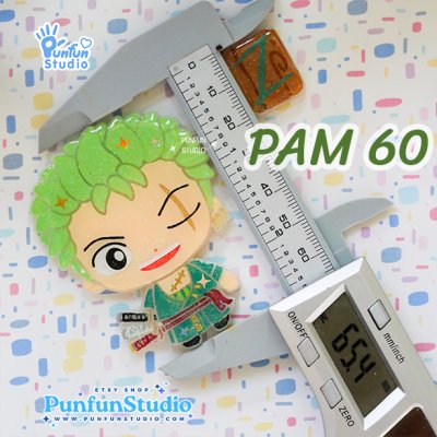 PAM 60 Zor Pirate Mold / Painting Anime Mold / Silicone Mold