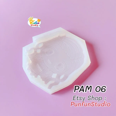 PAM 06 Nezuk Slayer Mold / Painting Anime Mold / Silicone Mold