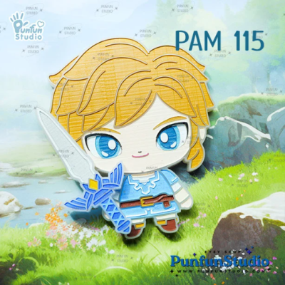 PAM 115 Link & Sword Mold / Legend of Zelda / Games Mold / Silicone Mold