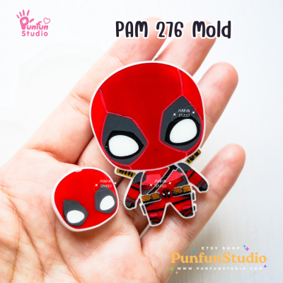 Deadpool Silicone Mold
