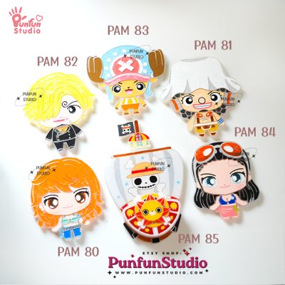 PAM 81 Uso Pirate Mold / Painting Anime Mold / Silicone Mold