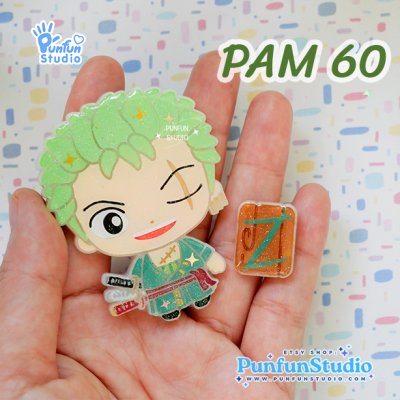 PAM 60 Zor Pirate Mold / Painting Anime Mold / Silicone Mold