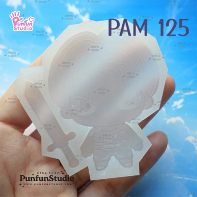 PAM 125 Dragon Fighter / Anime Mold / Silicone Mold