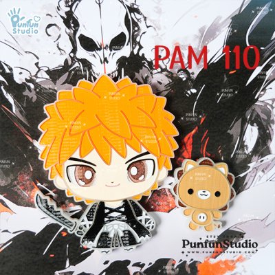 PAM 110 Ichigo Shinigami / Painting Anime Mold / Silicone Mold