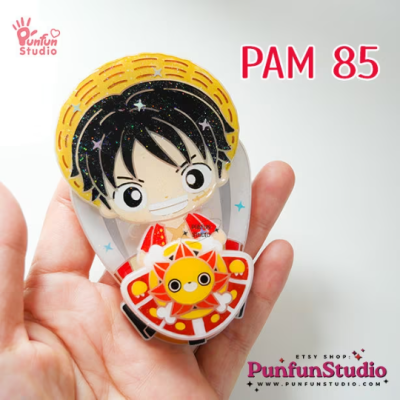 PAM 59 Luff Pirate Mold / Painting Anime Mold / Silicone Mold