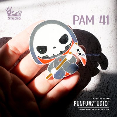 PAM 41 Death Scythe Mold / Painting Anime Mold / Silicone Mold