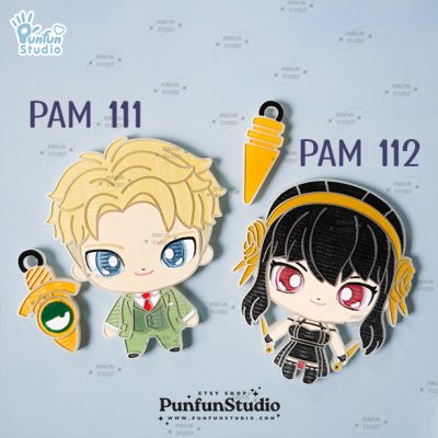 PAM 111 Loi Spy Dad Mold / Painting Anime Mold / Silicone Mold
