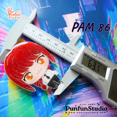 PAM 86 Maki Mold / Chainsaw / Painting Anime Mold / Silicone Mold