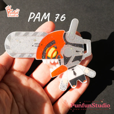 PAM 76 Chainsaw Devil Mold / Painting Anime Mold / Silicone Mold