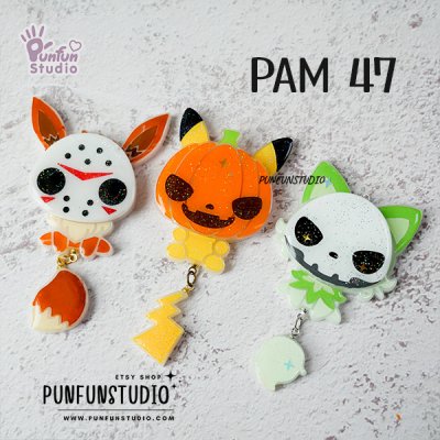 PAM 47 Scary Masks Mold / 3 Masks in 1 Mold / Painting Anime Mold / Silicone Mold