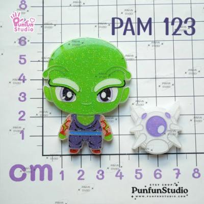 PAM 123 Dragon Fighter / Anime Mold / Silicone Mold