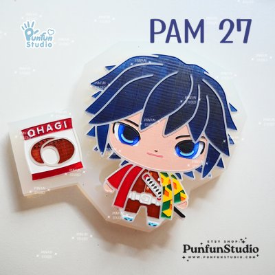 PAM 27 Gi Slayer Mold / Painting Anime Mold / Silicone Mold