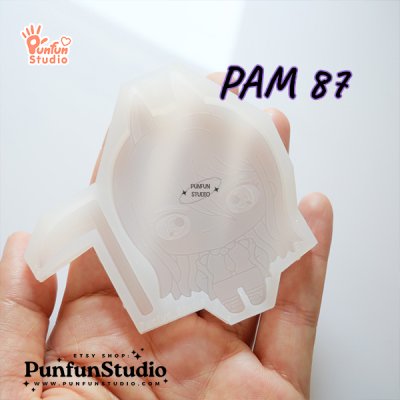 PAM 87 Powe Mold / Chainsaw / Painting Anime Mold / Silicone Mold