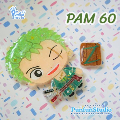 PAM 60 Zor Pirate Mold / Painting Anime Mold / Silicone Mold
