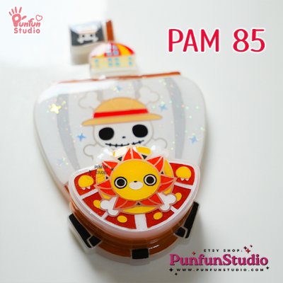PAM 85 Pirate Ship Mold / Painting Anime Mold / Silicone Mold