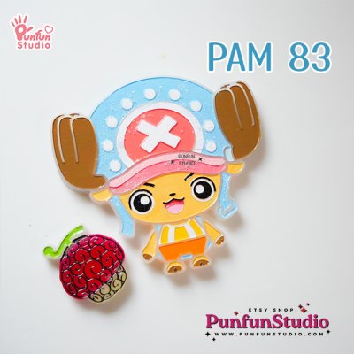 PAM 83 Chop Pirate Mold / Painting Anime Mold / Silicone Mold