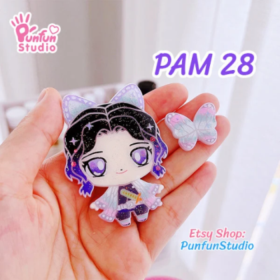 PAM 28 Shinob Slayer Mold / Painting Anime Mold / Silicone Mold