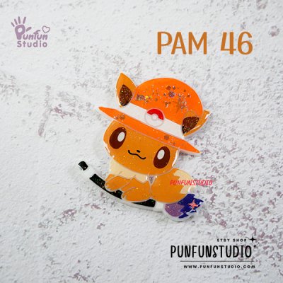 PAM 46 Witch Eev Mold / Painting Anime Mold / Pokemold / Silicone Mold