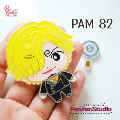 PAM 82 San Pirate Mold / Painting Anime Mold / Silicone Mold