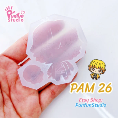 PAM 26 Zenit Slayer Mold / Painting Anime Mold / Silicone Mold